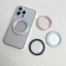 High Quality Round Mac Safe Magnetic Base Sticker for IPhone 15 14 13 12 11 Pro Max Magsafe Socket Pocket Grip Bracket