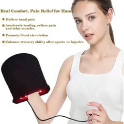 Red Light Promote Blood Circulation for Hand Near Infrared Mitten for Arthritis Fingers Double Side Glove Wholesale Dropshipping