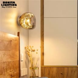 Light Flows Glass Texture Wall Light - Modern Sconce for Bedroom Corridor Restaurant, Ceiling / Wall Decoration Lighting Fixture