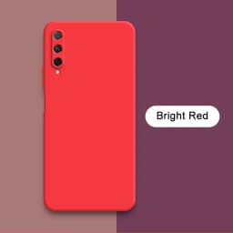 Original Square Liquid Phone Case for Huawei Y6 Y7 Y7a Y8p Y9 Y9s Pro Prime 2019 Soft Silicone 360 Protective Shockproof Covers