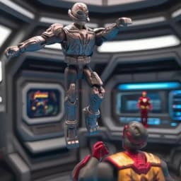 Hot Sale Blokees Marvel Figure Blind Box The Infinity Saga Action Figure Iron Man Toys Mk6 Mk5 Thor Hulk Assembly Model Kit Gift
