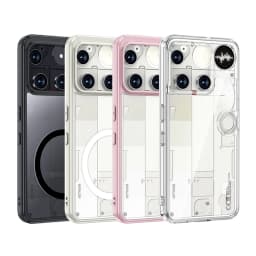Fundu For Nothing Phone 3 чехол ELVEV Magnetic Crystal Matte PC TransparentTPU Anti-fingerprint Cover nothingフォン3 ケース