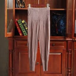 Miyake Pleated Radish Pants Women's Loose Thin Harem Pants Pleated Calf Solid Color Versatile Simple Oversized with Elasticity