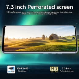 K-Touch Smartphone C26 Ultra 8000mAh Battery Mobile Phones 7.3inch Full Display Cell Phone 5G Dual SIM Face ID Unlock 22GB+2TB Android 15 Cellphones
