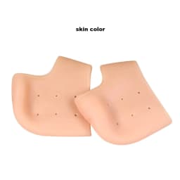 NEW Silicone Heel Protector Protective Sleeve Heel Spur Pads for Relief Plantar Fasciitis Heel Pain Reduce Pressure on Heel 2Pcs