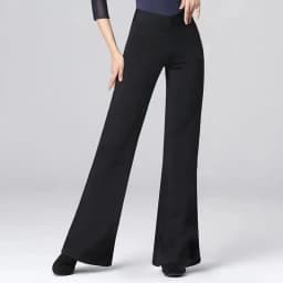 Temperament Dance Pants Female Modal Straight Micro-Trumpet Body Dance Pants Black Training Pants Classical Dance Pants Women
