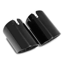 For BMW 3 Series G20 G21 2019-2022 320i 320d 330i 330e OEM Style Exhaust Tip Cover Tailpipe Trim Round Outlet