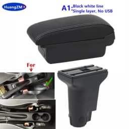 For Fiat 500 Armrest Box For Fiat CRONOS Car Armrest Box Dedicated Retrofit Heighten Interior Center Storage Box Car Accessories