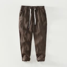 Spring Summer New Breathable 100% Linen Straight Pants Men Clothing Casual Simple Slim Trousers BL8236