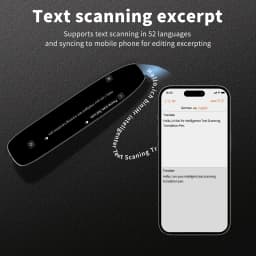 Scan Translation Pen,142 Languages Dyslexia Assist Reading Pen,Speech & Scan‑to‑Text for Learners & Elderly,10 Offline Languages