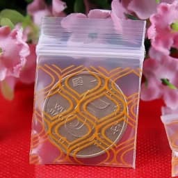 500PCS Mini Clear PE Zip Lock Bags Small Items Storage Bag Plastic Packaging Earring Ring Pills Pendant Plastic Bags Trial Pouch