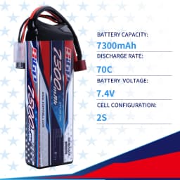 SIGP Lipo Battery 2S 3S 4S 11.1V 14.8V 7.4V RC Lipo 5300mah 6100mah 7300mah 8200mah Hardcase EC5 Deans T XT60 RC Parts