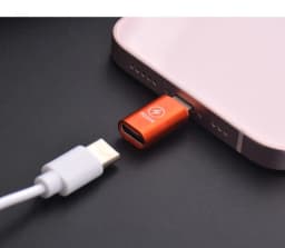 OTG Adapter for iOS Lightning Male to Type C Female Connector 20W Fast PD Charging Adaptor