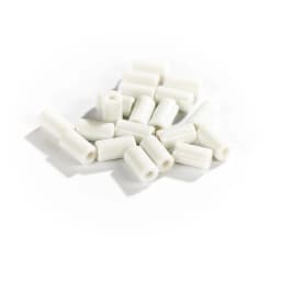 10mm 20pcs Small Tube Pure Color Ceramic Beads Handmade Jewelry Making Supplies Bulk Wholesale Necklace Joias Diy #XN336-1