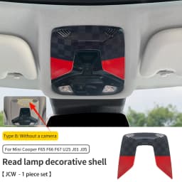 Reading Light Frame Trim Cover For Mini Cooper F65 F66 E/SE J01 EV Aceman J05 U25 Countryman ABS Car Interior Decor Accessories