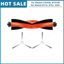 Compatible For Xiaomi Mijia Omni 2 C102CN, B101CN, B116, X10+, X20+ Replacement Parts Accessories Main Side Brush Filter Mop Bag