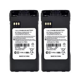 NNTN7335B Upgraded Li-ion Battery 3350mAh Support Type-C Charging For Motorolo XTS1000 XTS1500 XTS2000 XTS2500 Walkie Talkie