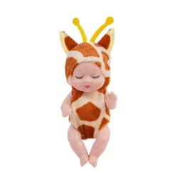 1/6Pcs Reborn Doll Kit Toy Simulation Princess Dolls Toy Mini Cute Sleeping Baby with Clothes Accessories Birthday Gift for Kids