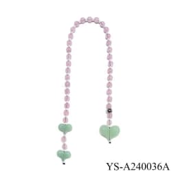 Red Love Y2k Keychain Beads Keychain Korean Bag Charms For Handbags Bag Pendant Handmade Beaded Keyring Vintage Bag Jewelry 2025