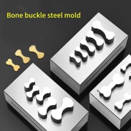 Jewelry Clasp Press Tool Set Necklace Punching Molds Bracelet Making Molds Adjustable Steel Die Cutter for Jewelry