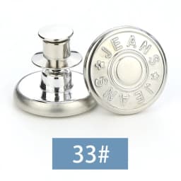 5/10/20Pcs Button Pins for Loose Jeans No Sew Instant Replacement Snap Tack Pant Button Adjustable Metal Pants Button Tightener