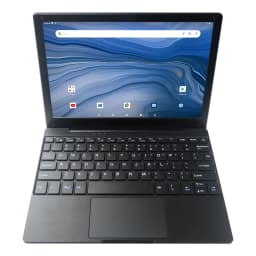 10.3 inch Laptop Android 12 Computer Quad Core Powered Netbook 2G RAM+64GB ROM Mini Laptop Computer for Kids with Bag Mouse Blue
