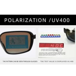 Okuma - Unisex UV400 Polarized Glasses, Suitable for Outdoor Sports Such as Driving, Fishing, Cycling, Hiking, etc