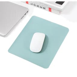 Portable PU Leather Mouse Pad Desktop Non-Slip Mouse Pad Waterproof Anti-Scratch Mat Easy To Clean For Office Laptop Accessories