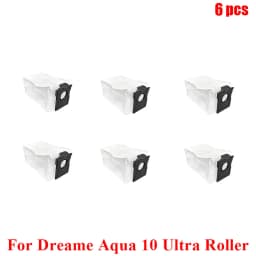 Acccessories Fit For (Dreame Aqua 10 Ultra Roller) Vacuum Parts Main Roller Brush Side Brush Cleaner Filter Dust Bag Roller Mops