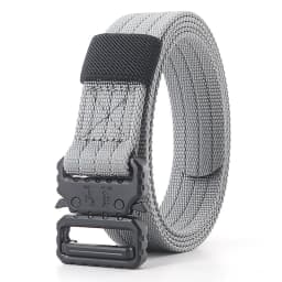 Adjustable 25mm/1 inch Kids Tactical Belt Quick Release Buckle Waist Jeans Belt for Boys Girls Women Fashionable Man Belt