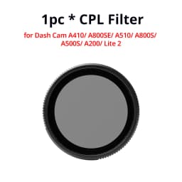 Original 70mai CPL Filter for 70mai Dash Cam 4K A800SE/A510/A800S/A500S/A200/Lite2 D10/Lite D08 Lens Filter Lens Cap