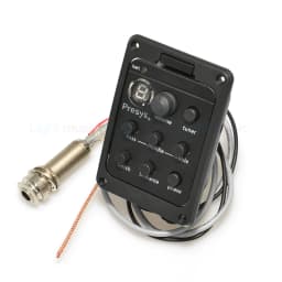 4 Band Acoustic Guitar Pickup Preamp EQ Tuner Piezo Mic Beat For Presys Blend 301