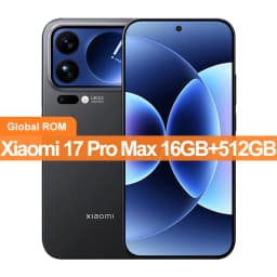 CN Global ROM Xiaomi 17 Pro Max 256GB/512GB 6.9 inch AMOLED Screen Snapdragon 8 Elite Gen 5 7500mAh Battery 50MP+50MP Camera