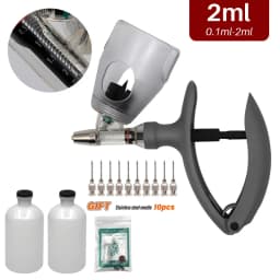 1ml/2ml /5ml Automatic Veterinary Continuous Syringe Animal Injection Adjustable Vaccine for livestock Pig Cattle Sheep