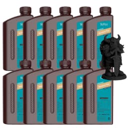 SUNLU 10KG ABS-Like/ Standard / Water-Wash/PA-Like/ 14K High Precision Resin 405nm Rapid UV-Curing Photopolymer Resin 1KG/Bottle