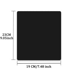Portable PU Leather Mouse Pad Desktop Non-Slip Mouse Pad Waterproof Anti-Scratch Mat Easy To Clean For Office Laptop Accessories