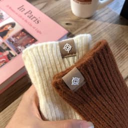 27CM Women Solid Simple Long Knitted Gloves Keep Warm Fingertip Touch Screen Long Style Windproof Outdoor Cycling