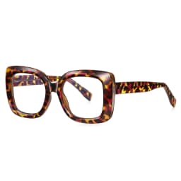 VICKY New Large Frame Ladies Reading Glasses Anti-blue Light Personalized Fashion with Prescription Lenses Myopia Hyperopia 2171