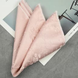 Black White Pocket Square Dark Flower Pattern Solid Color Handkerchief Men Suit Business Chest Scarf Polyester Wine Hanky Cravat