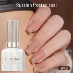 1/2pcs Base Coat Top Coat And Reinforcement For Nails,Long Lasting Clear Rubber Coat LED UV Strengthen Nails High Top Finish Gel
