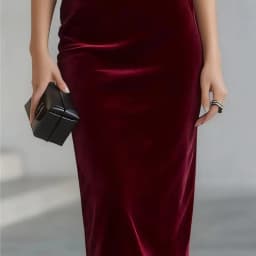 Sexy Split Solid Velvet Dresses Fashion Temperament Off Shoulder Gowns Women Elegant Mesh Splicing Cape Sleeve Slim Party Dress