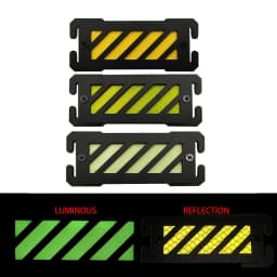 Molle EDC Identify Safety Outdoor Mark Strip Patch Umbrella Blood Type Nuclear Radiation Cat Eyes Tactical Equipment Accessorry