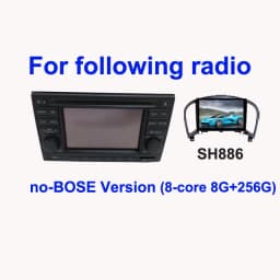 SINOSMART Android GPS for Juke F15 2010–2019 with OEM 7" High Version Screen | Support BOSE Rockford 360 Cam CarPlay AndroidAut