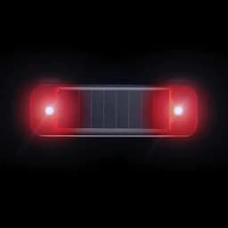 Mini LED Solar Power Car Warning Light Wireless Anti-Theft Simulated Alarm Caution Lamp Night Security Flashing Dummy Alarm