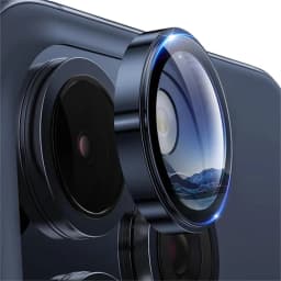 3D Metal Lens Protector Glass For iPhone Duo 18 Pro 18 Pro Max 17 Alloy Back Camera Ring Cover For iPhone 17 Pro 16 Pro Max Lens