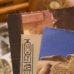 50pcs Ancient Egypt Maerial Pack with Stickers and Material Paper Craft Scrapbooking Junk Journal Decorative Stickers