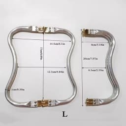 DIY Metal Purse Frame Handle Kiss Clasp Lock For Bag Sewing Craft Tailor Bag Accessories Frame For Purse Backpack Bags Parts