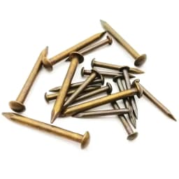 25-100pcs of Brass Diameter 1.2mm 1.5mm 2mm 3mm Iron Small Mini Round Head Nail Nails, Suitable for Jewelry Boxes, Hinges