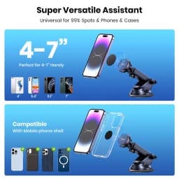 TOPK Magnetic Car Phone Holder Mount Magnet Smartphone Mobile Stand Cell GPS Support In Car For iPhone 14 13 12 Xiaomi Samsung
