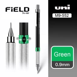 UNI Mechanical Pencil M5-552 Metal Grip 0.3/0.5/0.7/0.9mm Low Gravity Non Stop Lead for Students Drawing Sketching Stationery